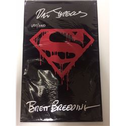 Superman SIGNED BY Dan Jurgens & BRETT BREEDING Sealed Variant Death Of Doomsday Comic lot