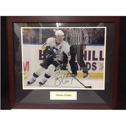 SIDNEY CROSBY SIGNED PHOTO W/ COA