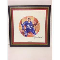 FRANK MAHOVLICH SIGNED & NUMBERED FRAMED PHOTO (834/1027)