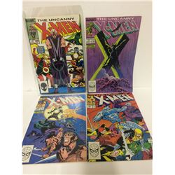 X-MEN COMIC BOOK LOT (#200,251, 249, 231)
