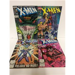 X-MEN COMIC BOOK LOT (#232, 274, 250, 260)