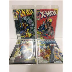 X-MEN COMIC BOOK LOT (#262, 258, 255)
