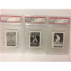 1969 GLOBE IMPORTS BASEBALL CARDS LOT (NM-MT 8 OR BETTER)