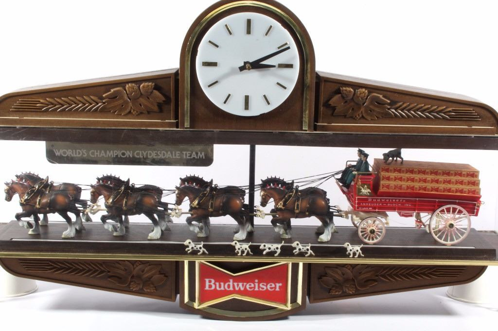 Collectibles Budweiser Clocks