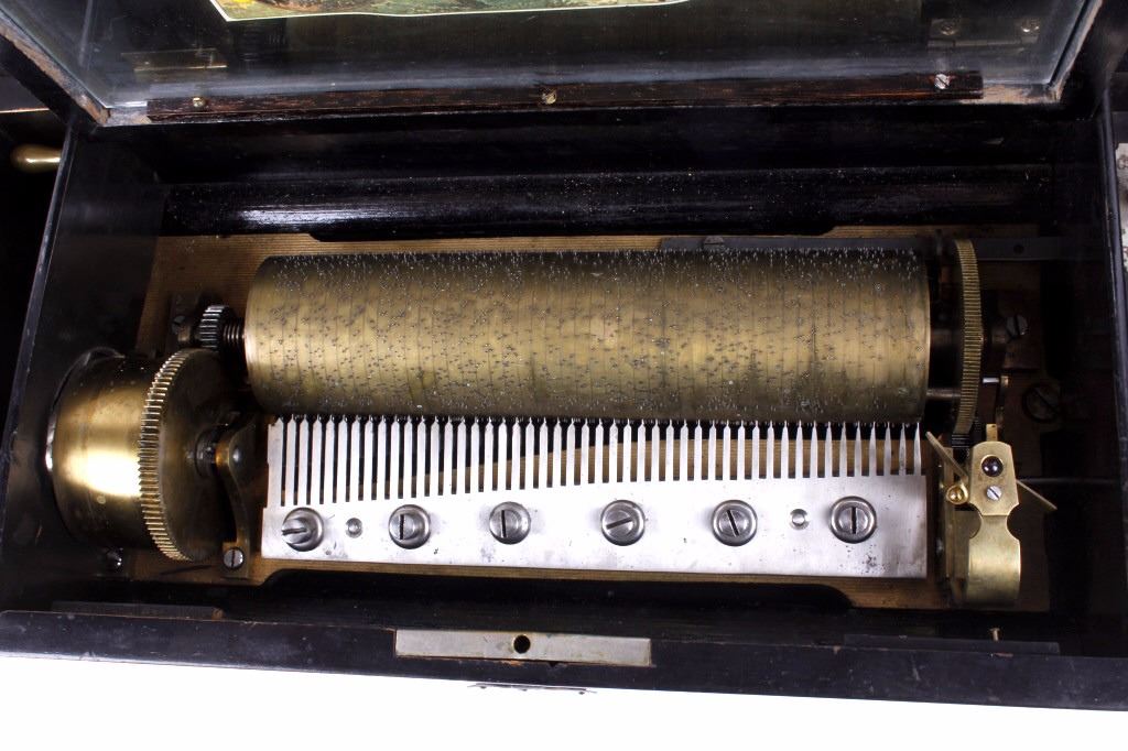 Mermod Freres 8 Airs 47 Comb Cylinder Music Box