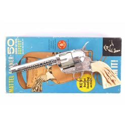 Mattel Fanner-50 Cap Gun with Original Box