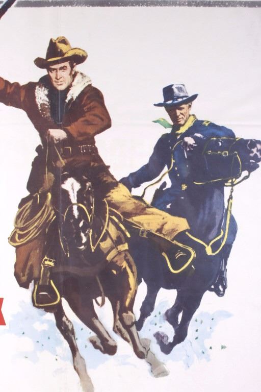 1961 Two Rode Together Movie Poster