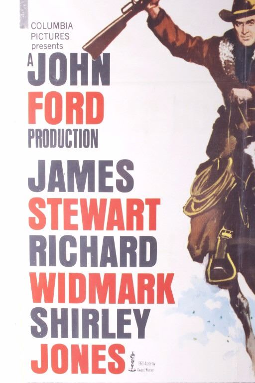 1961 Two Rode Together Movie Poster