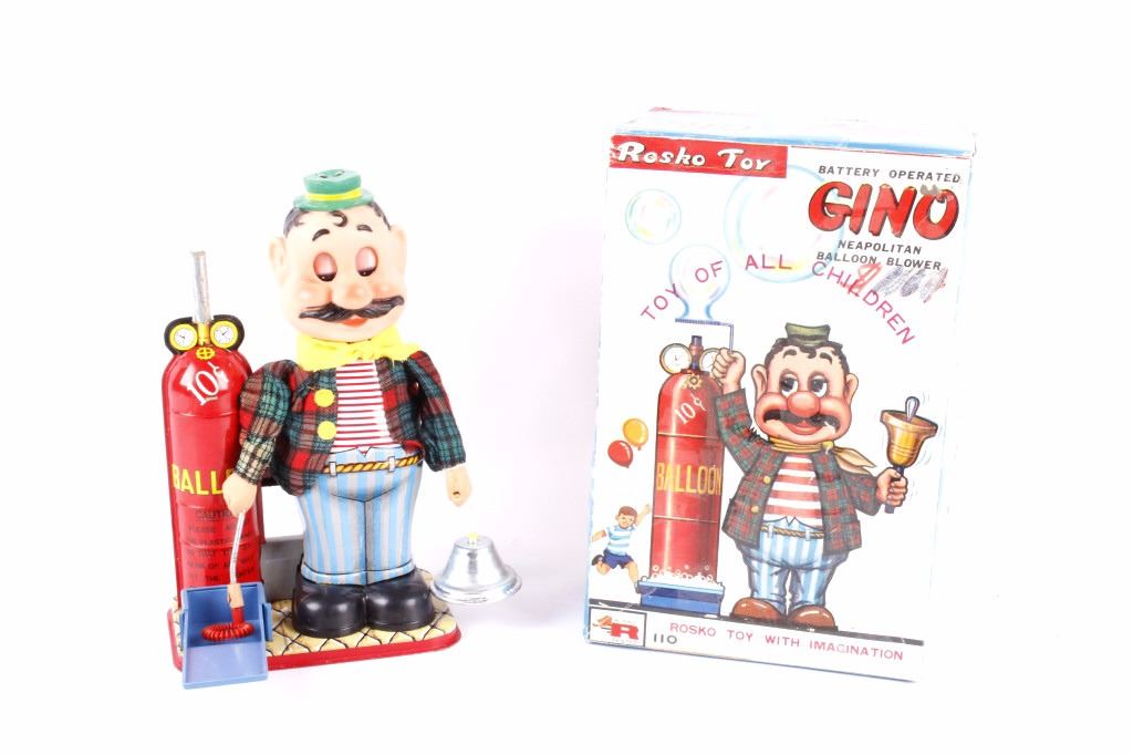 Rosko Toy Gino Neapolitan Balloon Blower