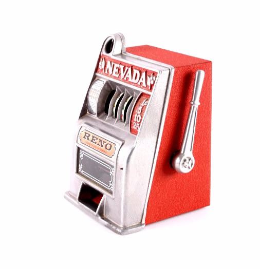 Reno Nevada Coin Bank Slot Machine
