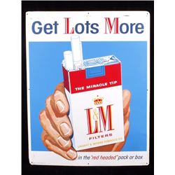 L&M Cigarettes Advertising Sign