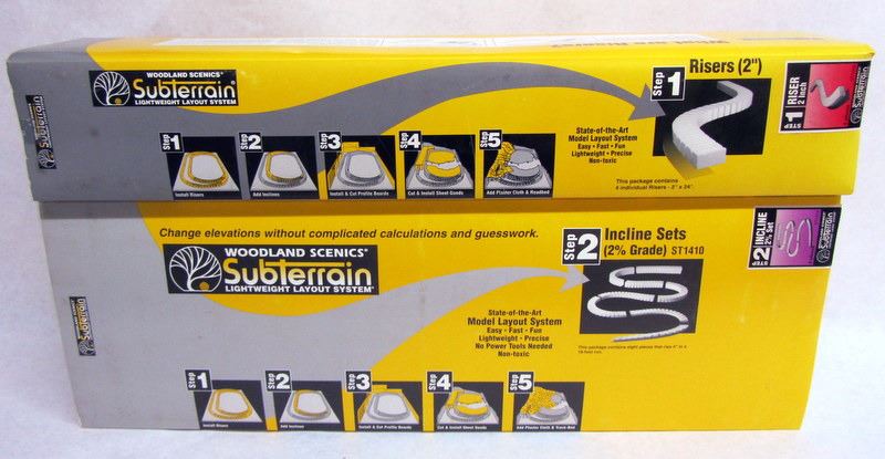 MODEL TRAIN TRACK INCLINE KIT - Landsborough Auctions