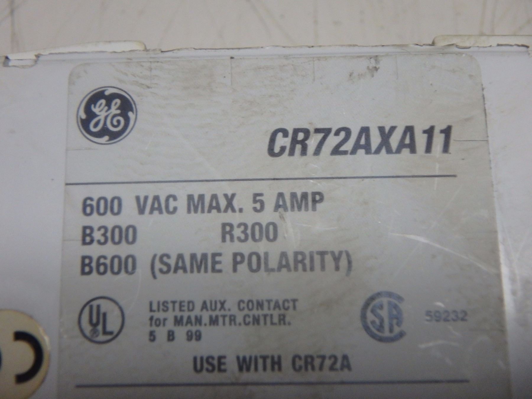 GENERAL ELECTRIC *LOT OF 8 SEE DESCRIPTION FOR MODEL NUMBERS*