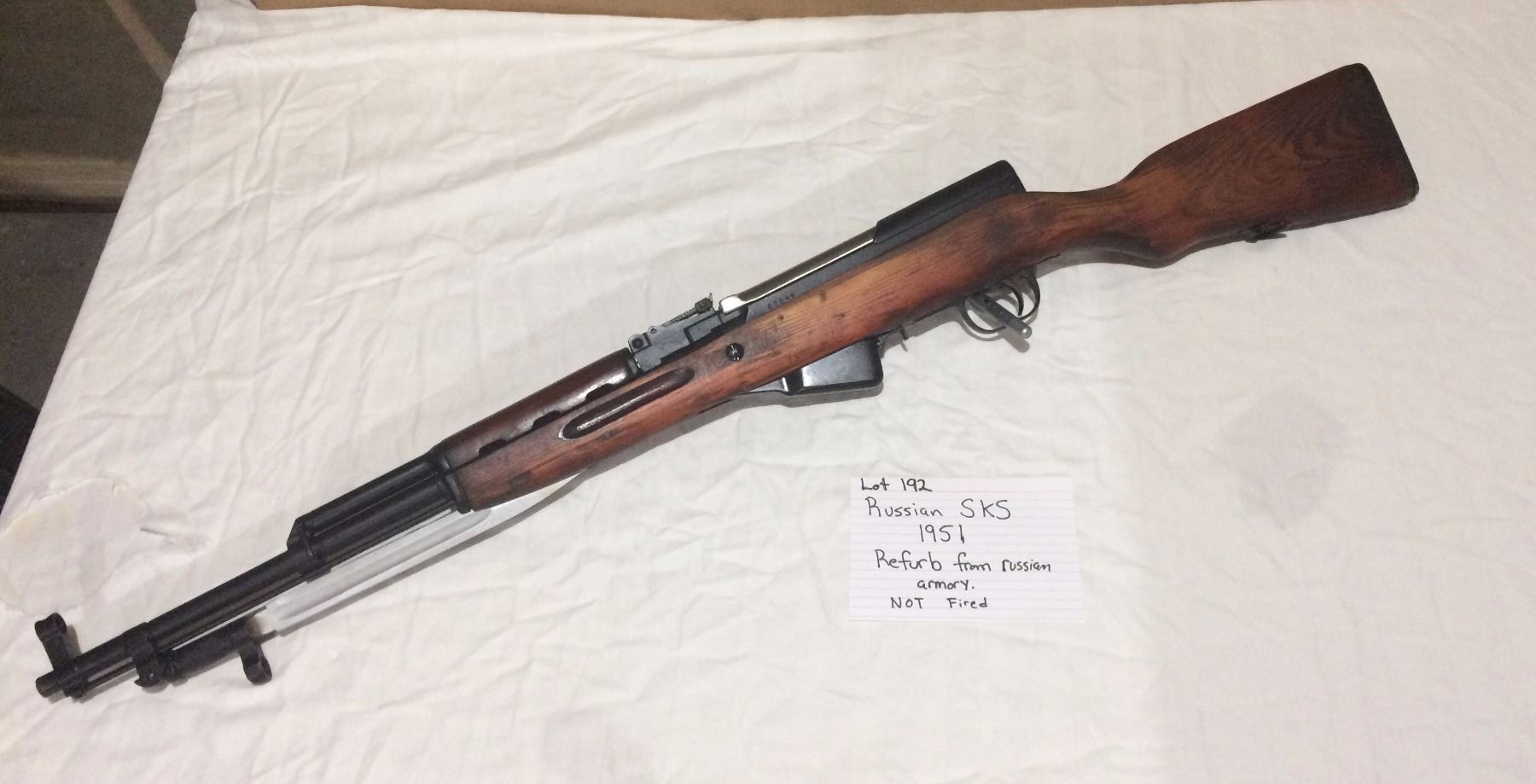 RIFLE, RUSSIAN SKS, 7.62X39