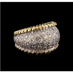 2.00 ctw Diamond Ring - 14KT Yellow Gold