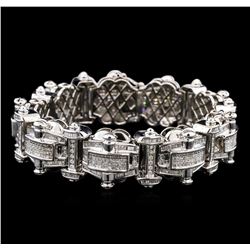 10.00 ctw Diamond Bracelet - 14KT White Gold