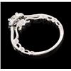 Image 3 : 1.08 ctw Diamond Ring - 14KT White Gold