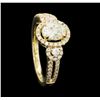 Image 4 : 1.16 ctw Diamond Ring - 14KT Yellow Gold