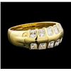 Image 1 : 1.10 ctw Diamond Ring - 18KT Yellow Gold