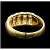 Image 3 : 1.10 ctw Diamond Ring - 18KT Yellow Gold