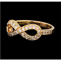 0.64 ctw Diamond Ring - 14KT Rose Gold