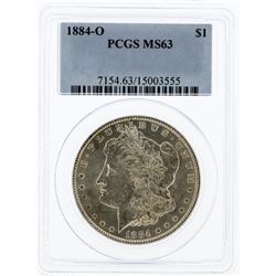 1884-O PCGS MS63 Morgan Silver Dollar