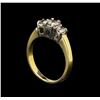 Image 4 : 14KT Two-Tone Gold 0.42 ctw Diamond Ring