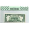 Image 2 : 1950B $5 Federal Reserve Note