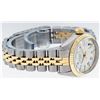 Image 9 : Rolex Two-Tone White Roman Yellow Gold Fluted Jubilee Band DateJust Ladies Watch