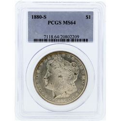 1880-S PCGS MS64 Morgan Silver Dollar