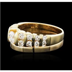 14KT Yellow Gold 1.02 ctw Diamond Ring