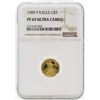 Image 1 : 1989-P PF69 Ultra Cameo $5 Gold Eagle