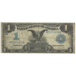 1899 $1 Black Eagle Silver Certificate Note