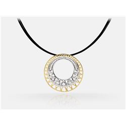 Diamond Pendant - 14KT Yellow Gold