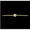 Image 1 : 0.08 ctw Diamond Bracelet - 14KT Yellow Gold