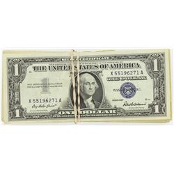 (100) 1957 $1 Silver Certificates