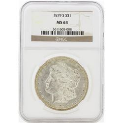 1879-S MS63 NGC Morgan Silver Dollar