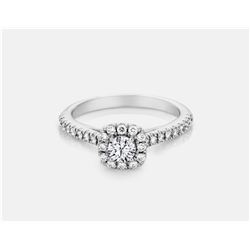 Diamond Ring - 14KT White Gold