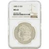 Image 1 : 1885-O MS63 NGC Morgan Silver Dollar