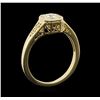Image 5 : 0.50 ctw Diamond Ring - 14KT Yellow Gold