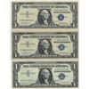 Image 1 : 1957 $1 AU/Unc Silver Certificate Currency Lot of 3