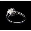 Image 3 : 1.10 ctw Diamond Ring - 14KT White Gold