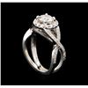 Image 4 : 1.38 ctw Diamond Ring - 14KT White Gold