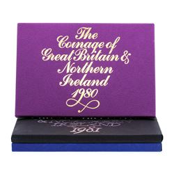 1980-1982 Coinage of Great Britain and Northern Ireland Proof Set