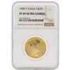 Image 1 : 1990-P PF69 Ultra Cameo $25 Gold Eagle