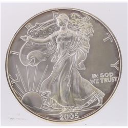 2005 American Silver Eagle Dollar Coin