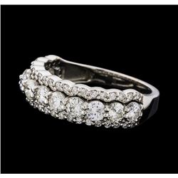 1.42 ctw Diamond Ring - 14KT White Gold