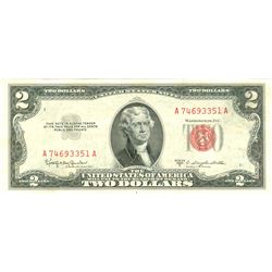 1953-C $2 XF/AV Red Seal Note