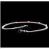 Image 3 : 0.30 ctw Diamond Bangle Bracelet - 14KT White Gold