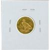 Image 2 : 1915 $2 1-2 Indian Head Quarter Eagle Gold Coin AU